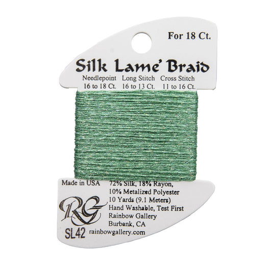 Silk Lame Braid SL42 Mint