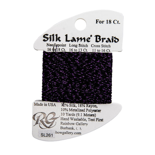 Silk Lame Braid SL61 Sand Gold
