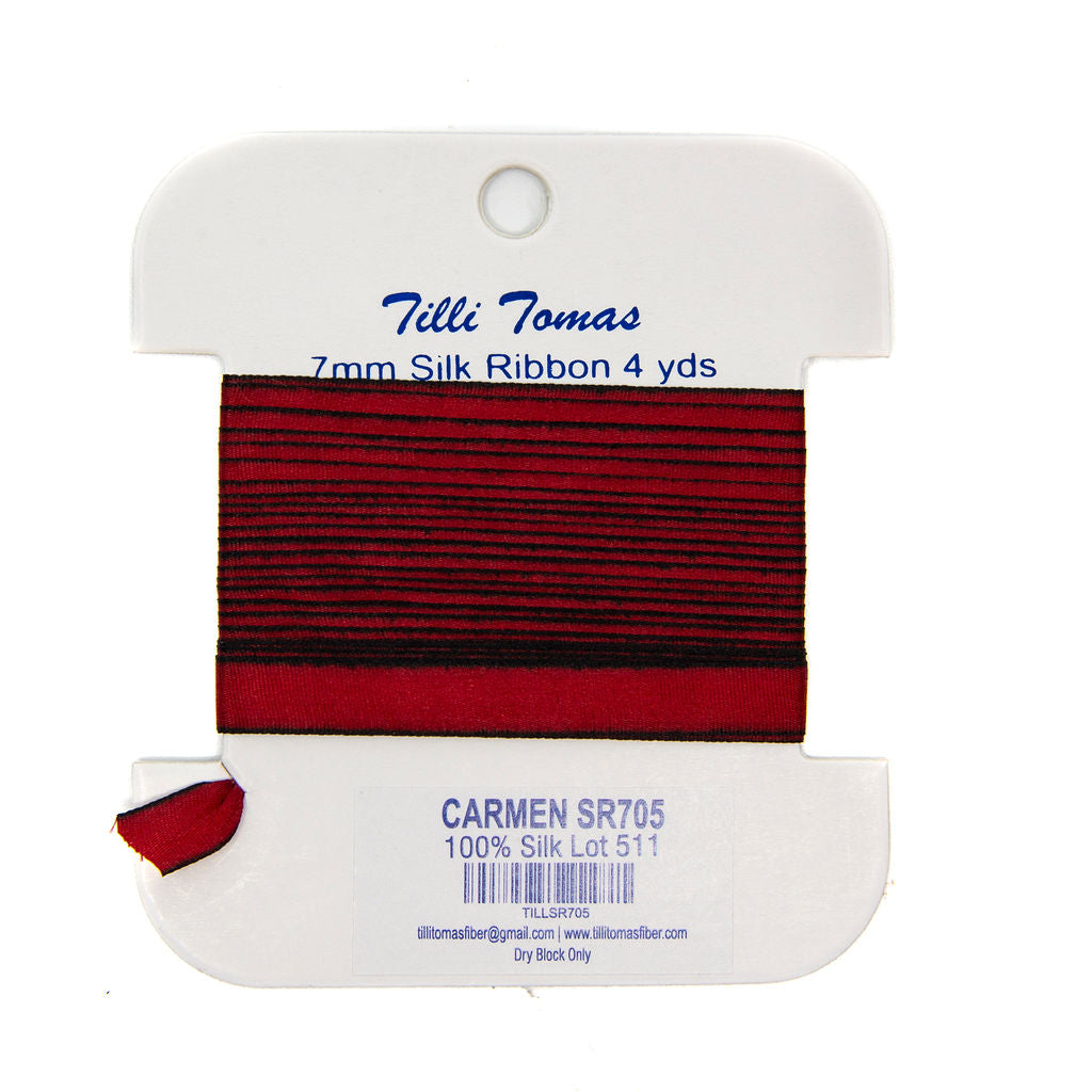 Silk Ribbon 705 Carmen