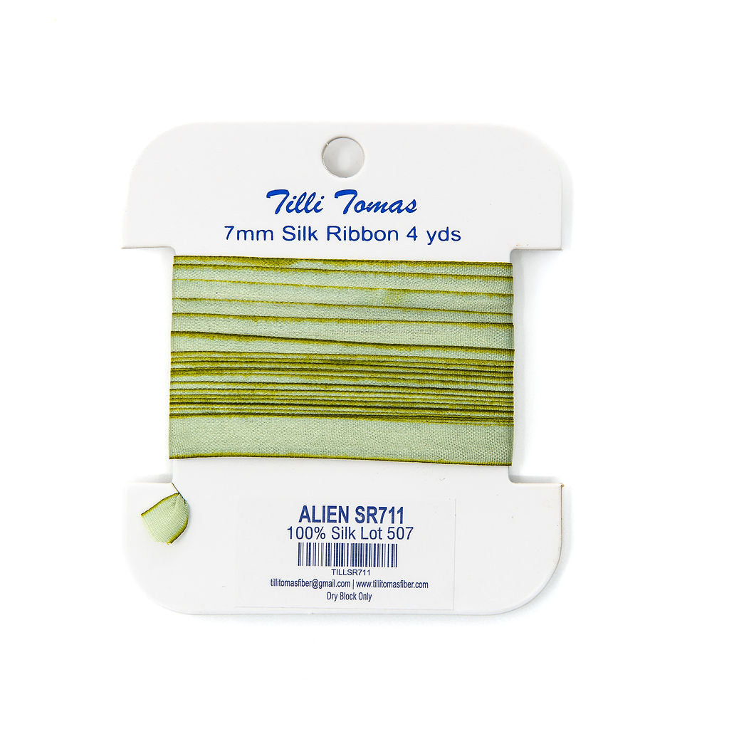 Silk Ribbon 711 Alien