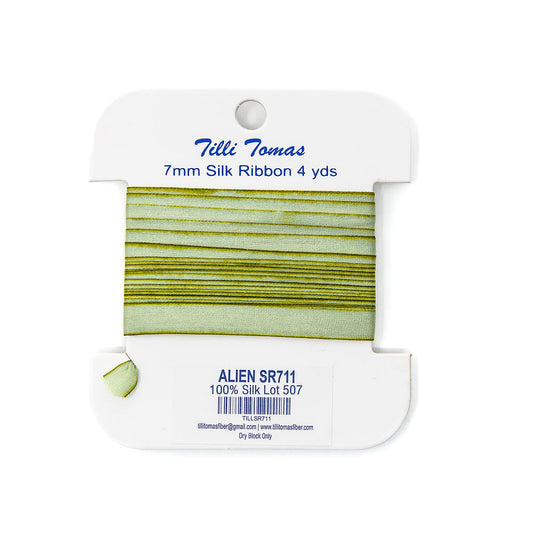 Silk Ribbon 711 Alien