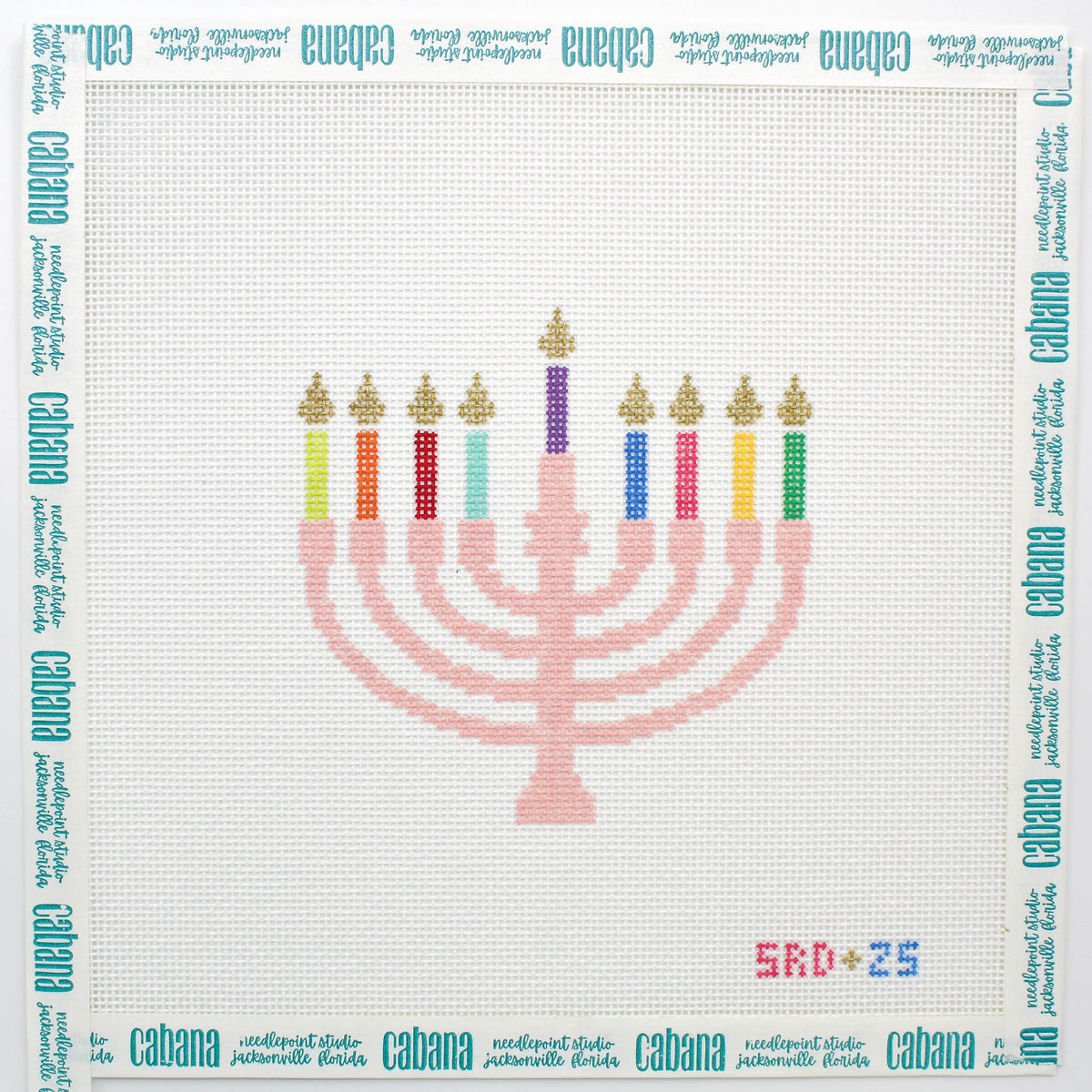 Pink Menorah