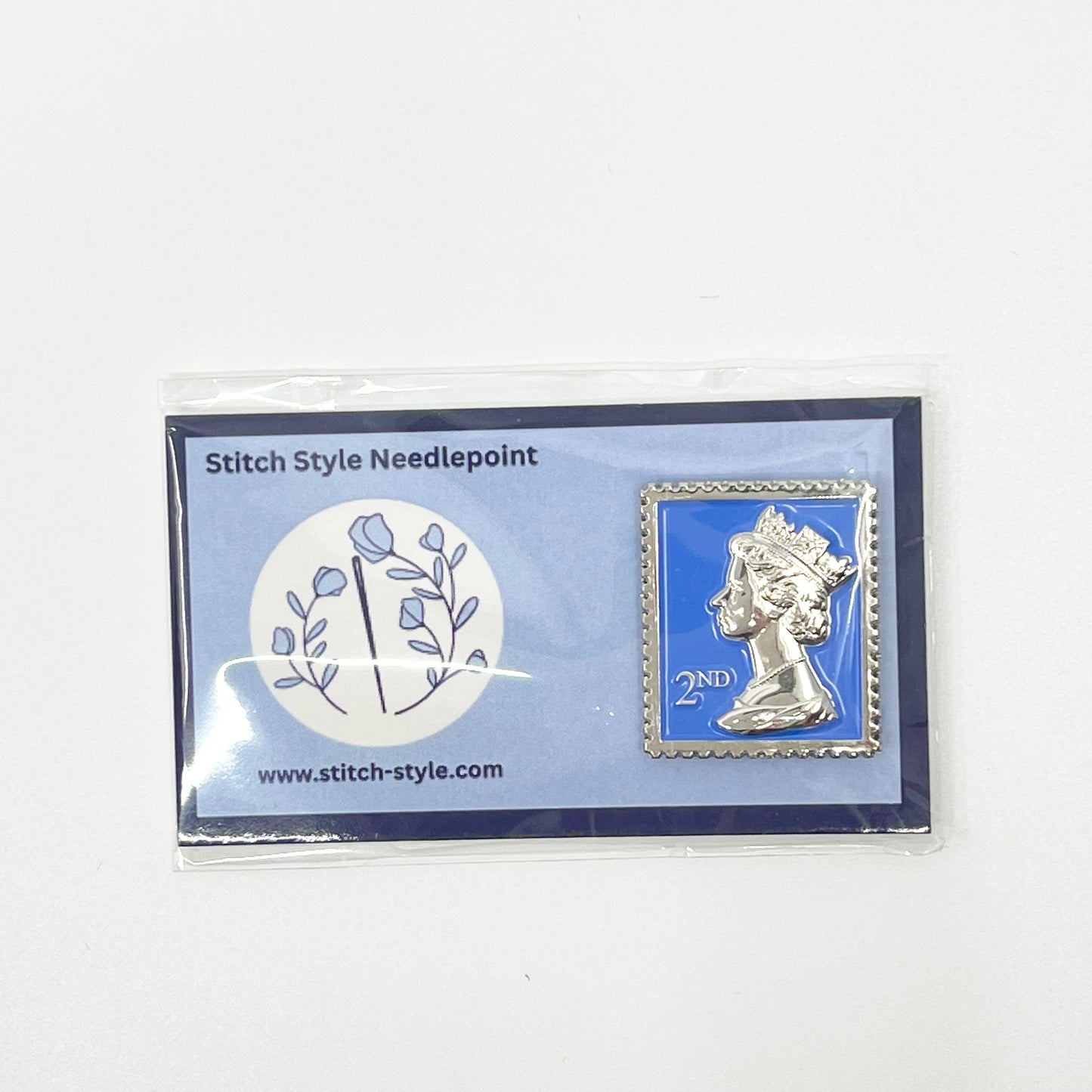 Blue Queen Stamp Needle Minder