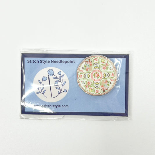 Canton Rose Needle Minder