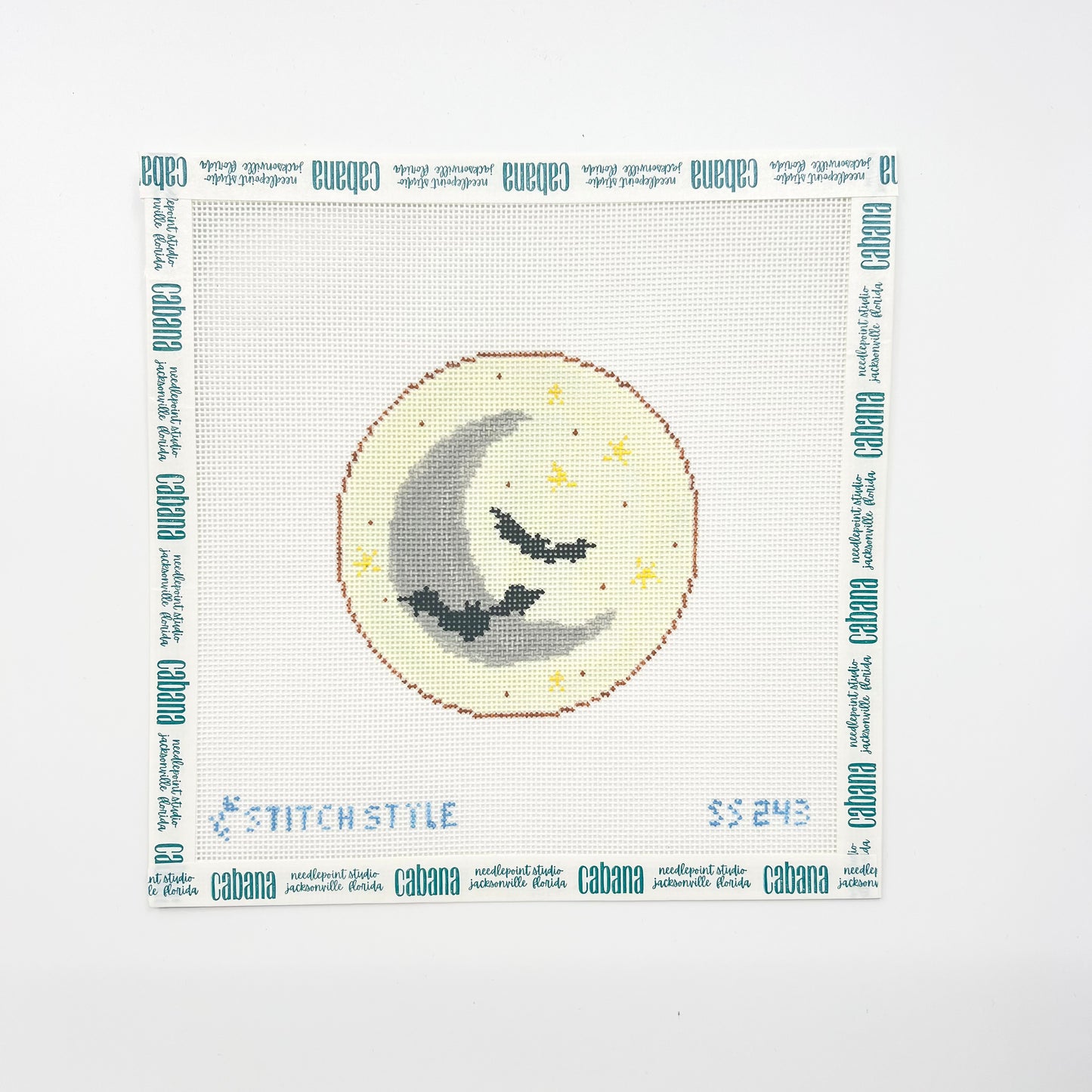 Crescent Moon and Bats