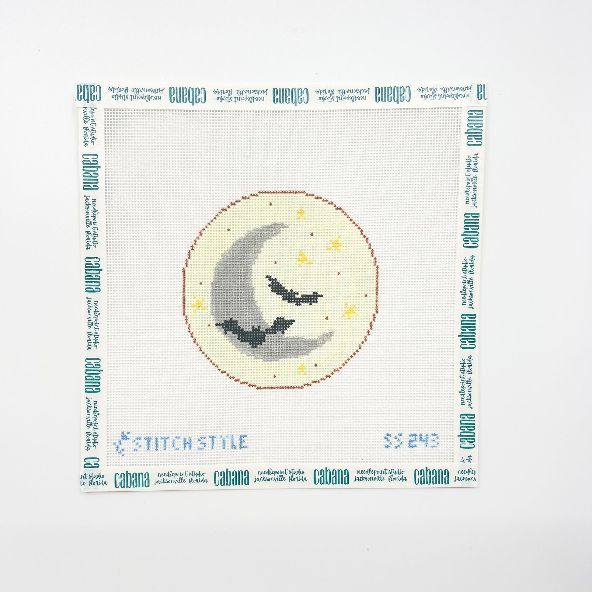 Crescent Moon and Bats