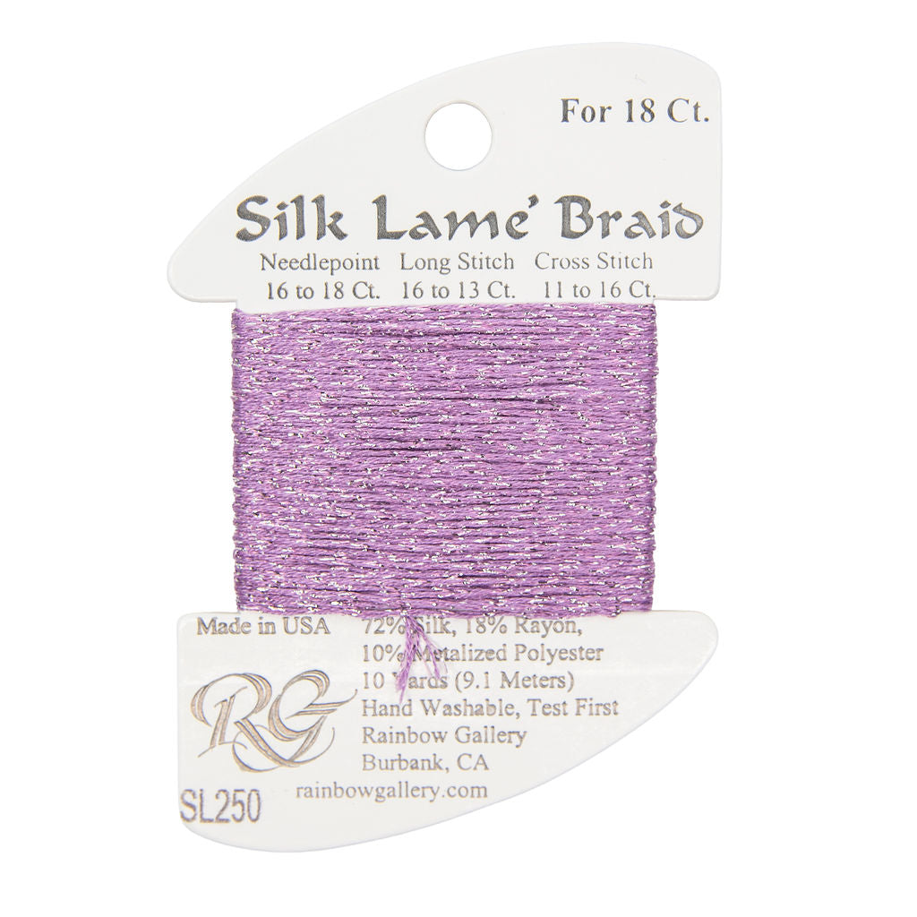 Silk Lame Braid SL250 Heather Glen