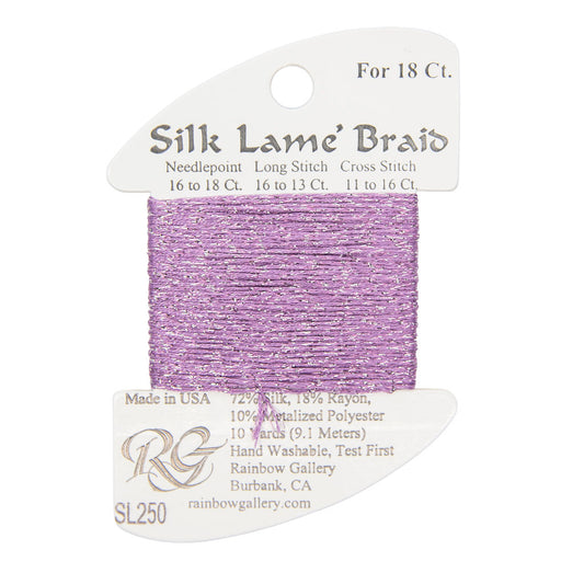 Silk Lame Braid SL250 Heather Glen
