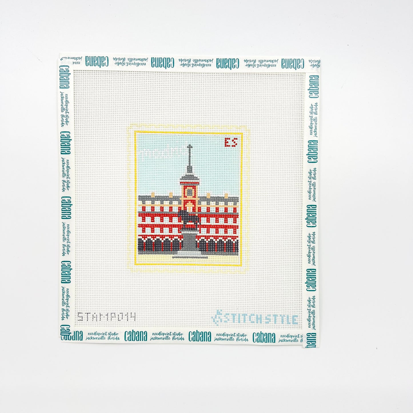 Madrid Travel Stamp