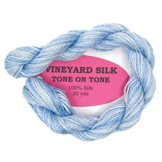 Vineyard Silk Tone on Tone 814 Sky