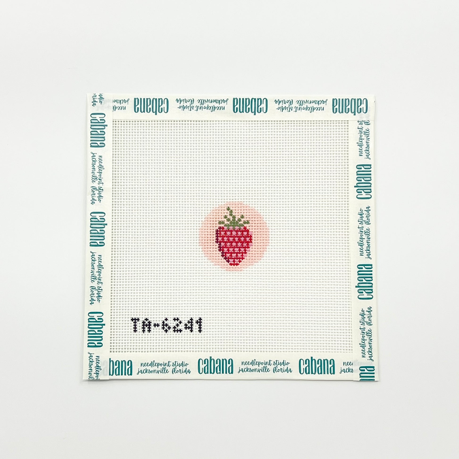 Strawberry Key Fob Insert - Printed