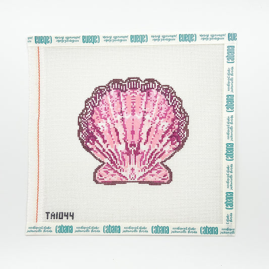 Scallop Ornament - Pink