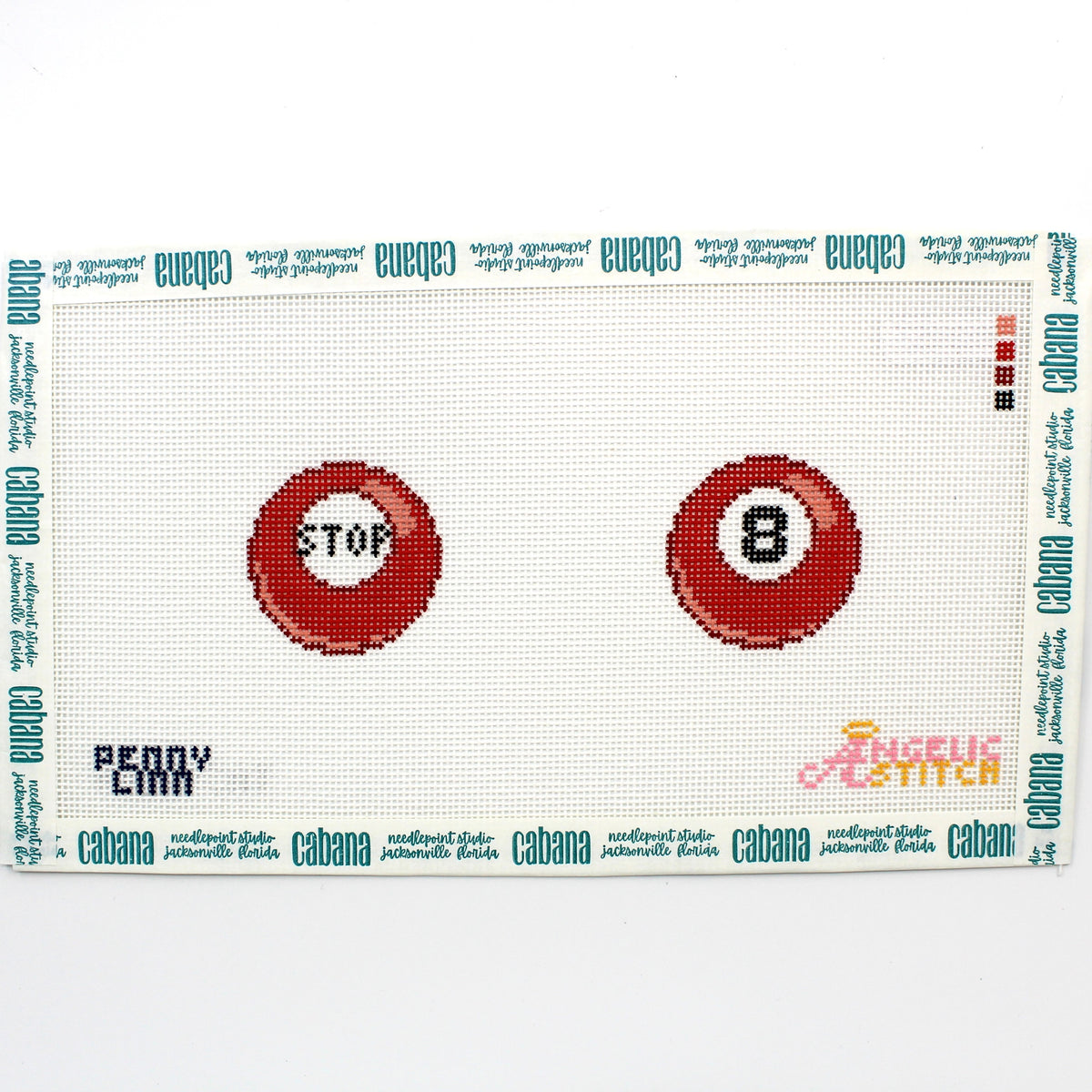 Mini 8-Ball - Red "Stop"
