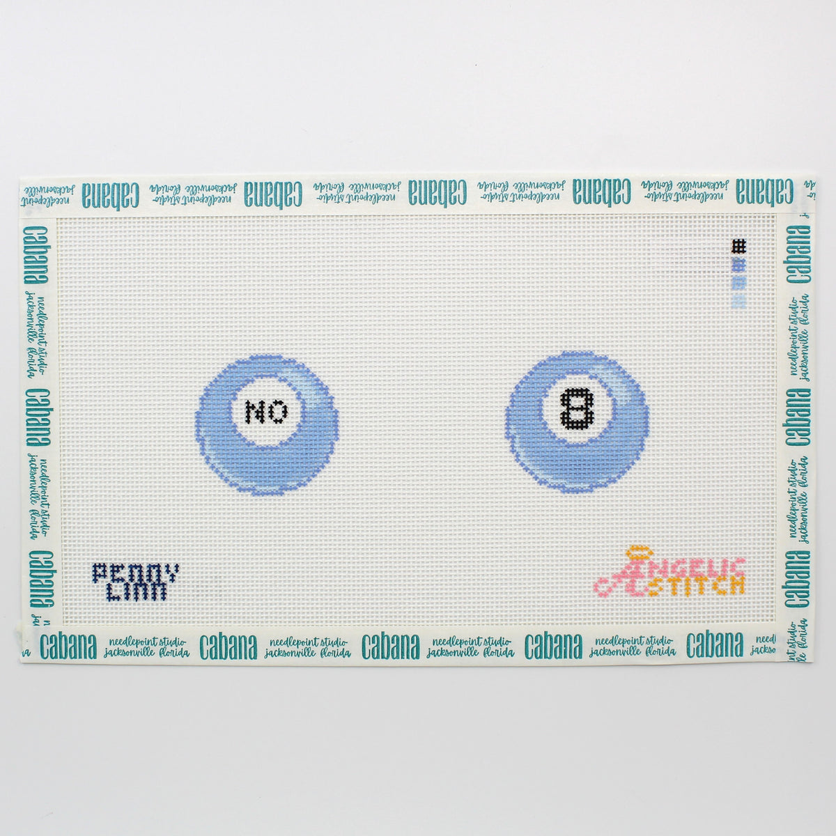 Mini 8-Ball - Blue "No"