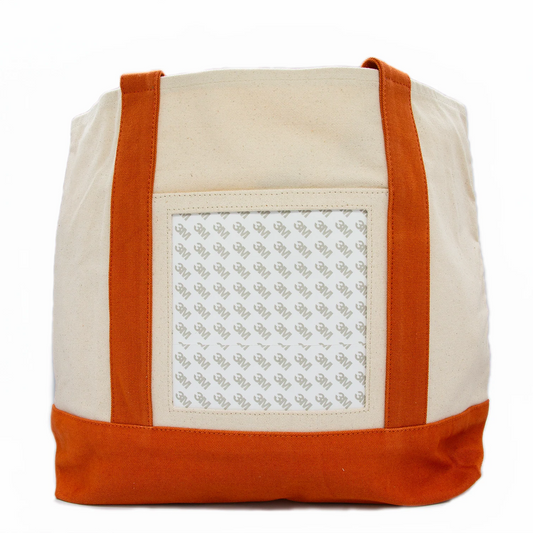 Self Finishing Tote Bag Burnt Orange