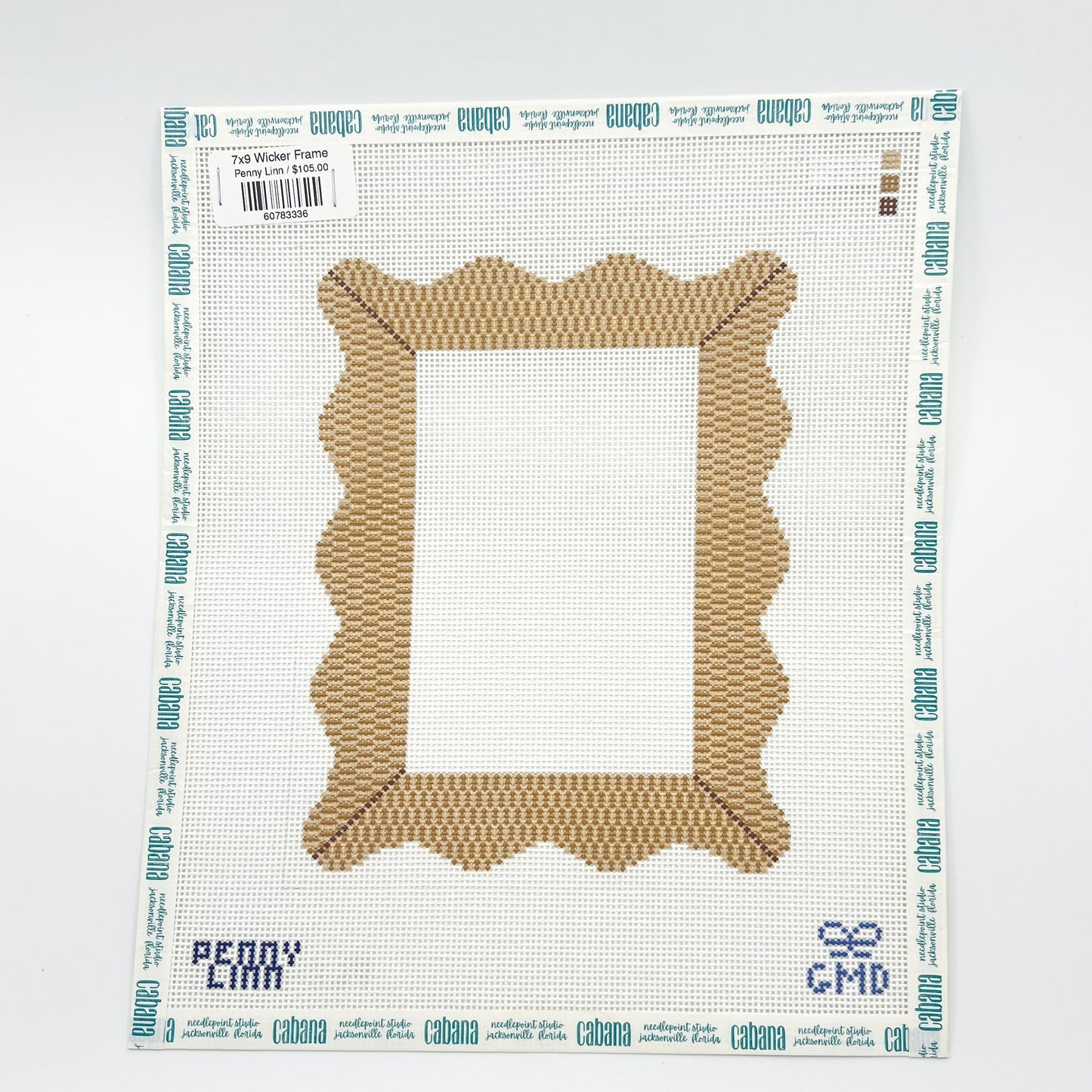 7x9 Wicker Frame