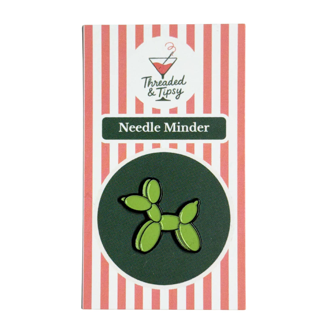 Green Balloon Animal Needle Minder