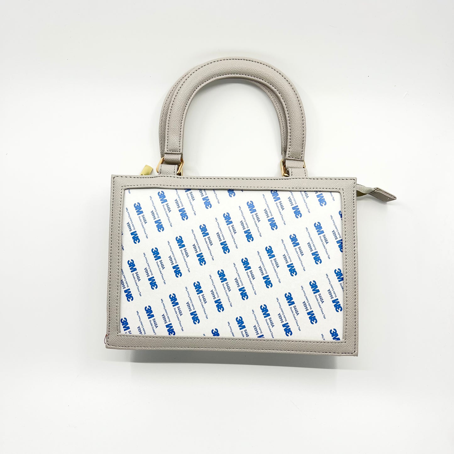 Self-Finishing Leather Purse - White