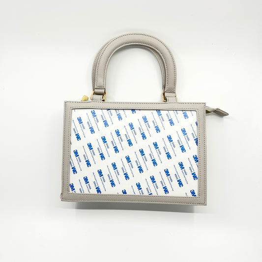Self-Finishing Leather Purse - White