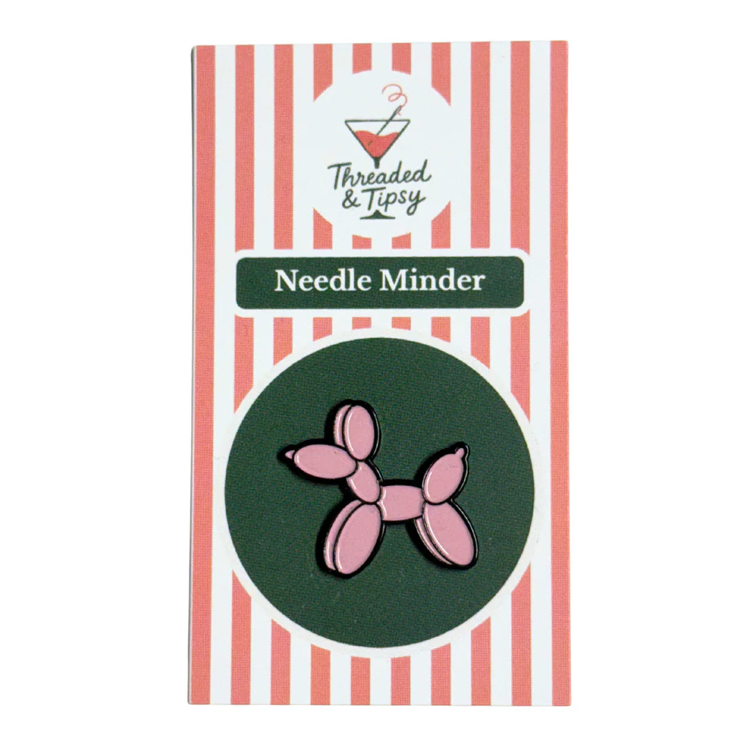 Pink Balloon Animal Needle Minder