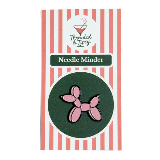 Pink Balloon Animal Needle Minder