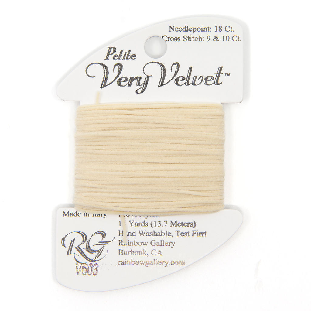 Petite Very Velvet V603 Ecru