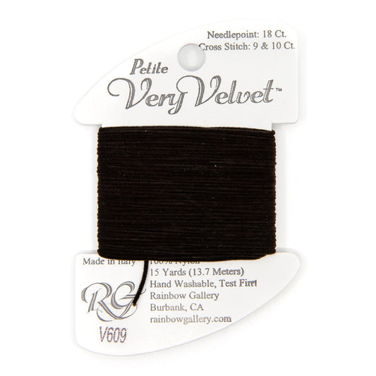 Petite Very Velvet V609 Midnight Brown