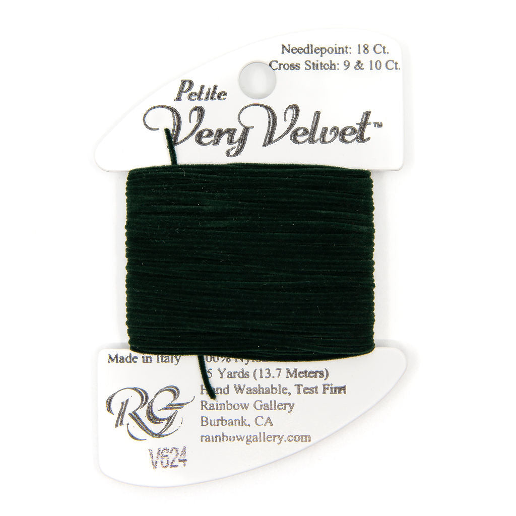 Petite Very Velvet V624 Midnight Green