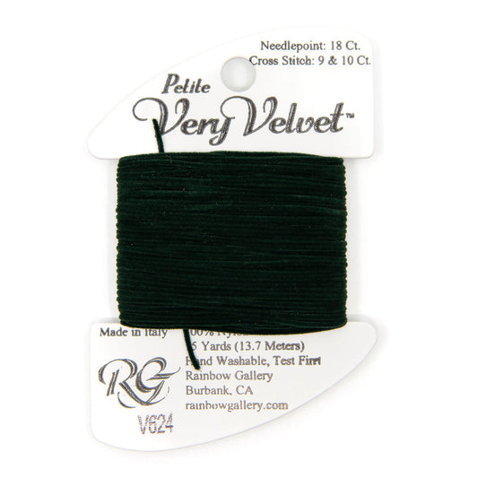 Petite Very Velvet V624 Midnight Green
