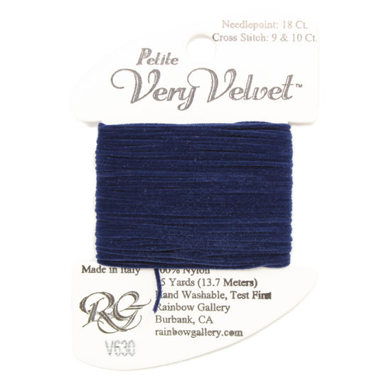 Petite Very Velvet V630 Navy