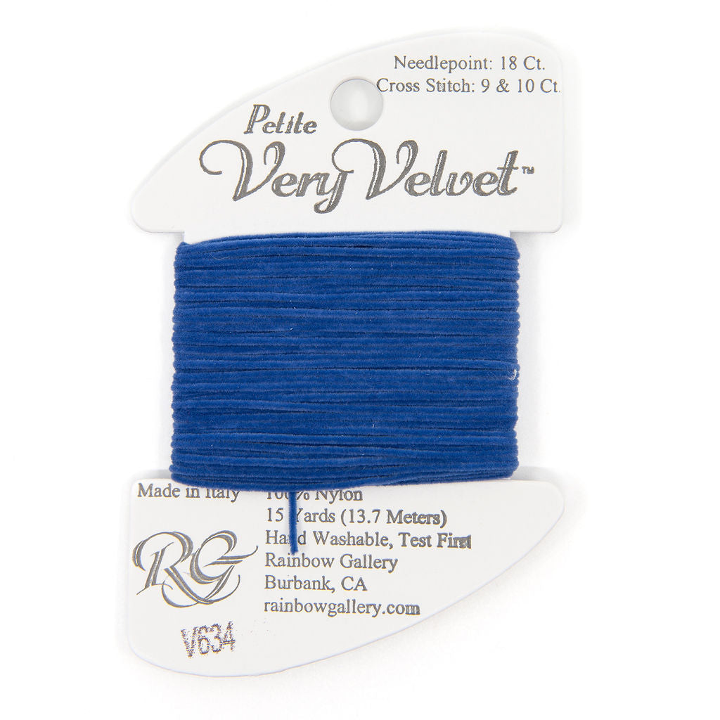 Petite Very Velvet V634 Brite Blue