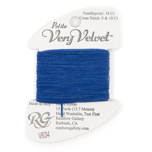 Petite Very Velvet V634 Brite Blue