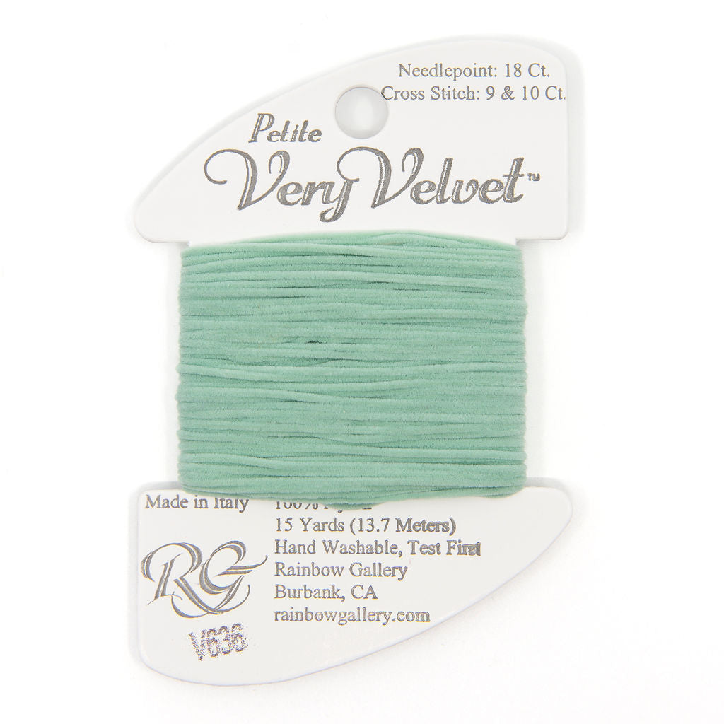 Petite Very Velvet V636 Light Sea Green