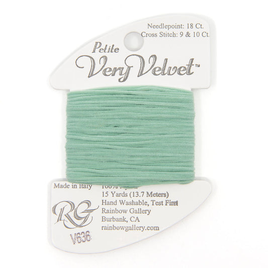Petite Very Velvet V636 Light Sea Green