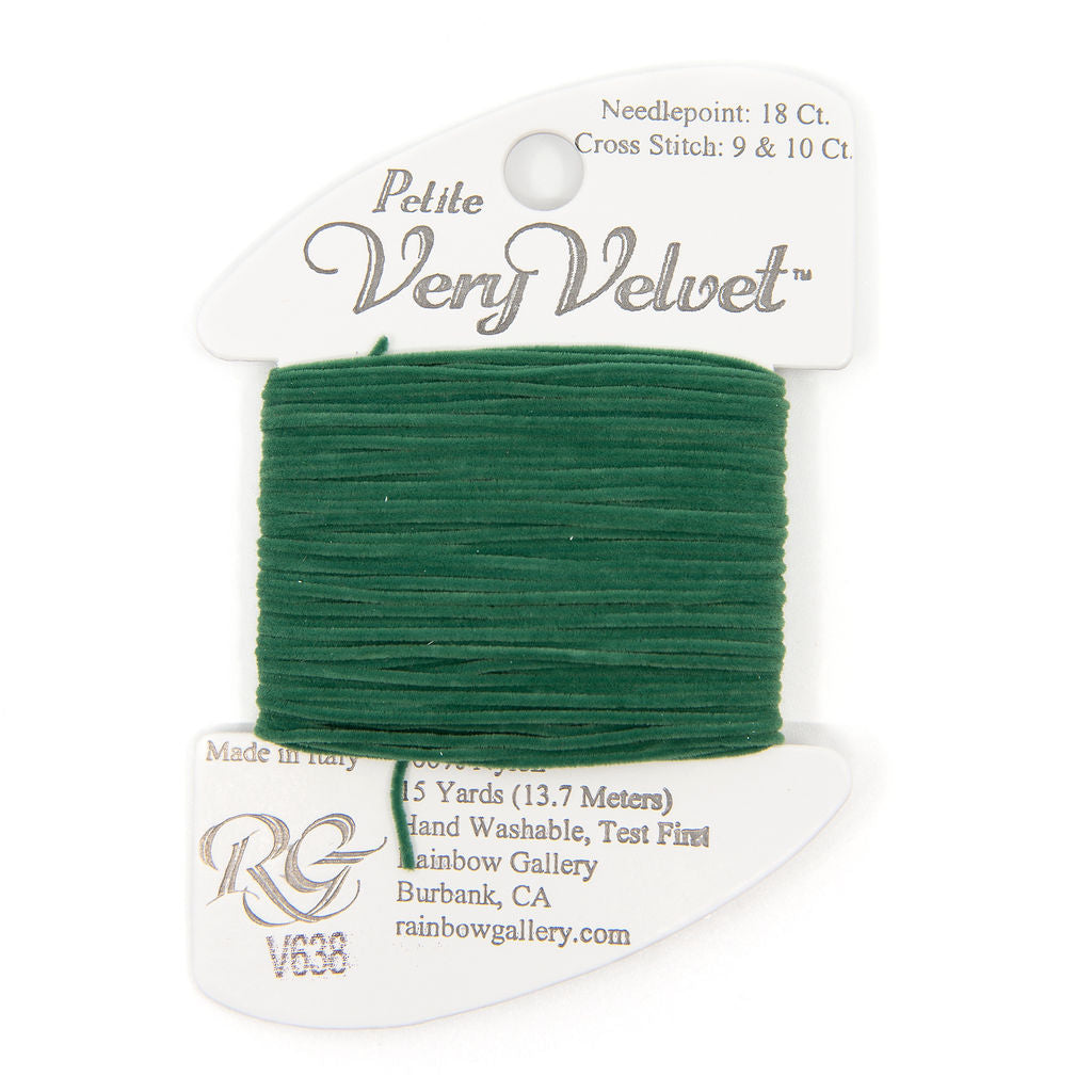 Petite Very Velvet V638 Dark Sea Green