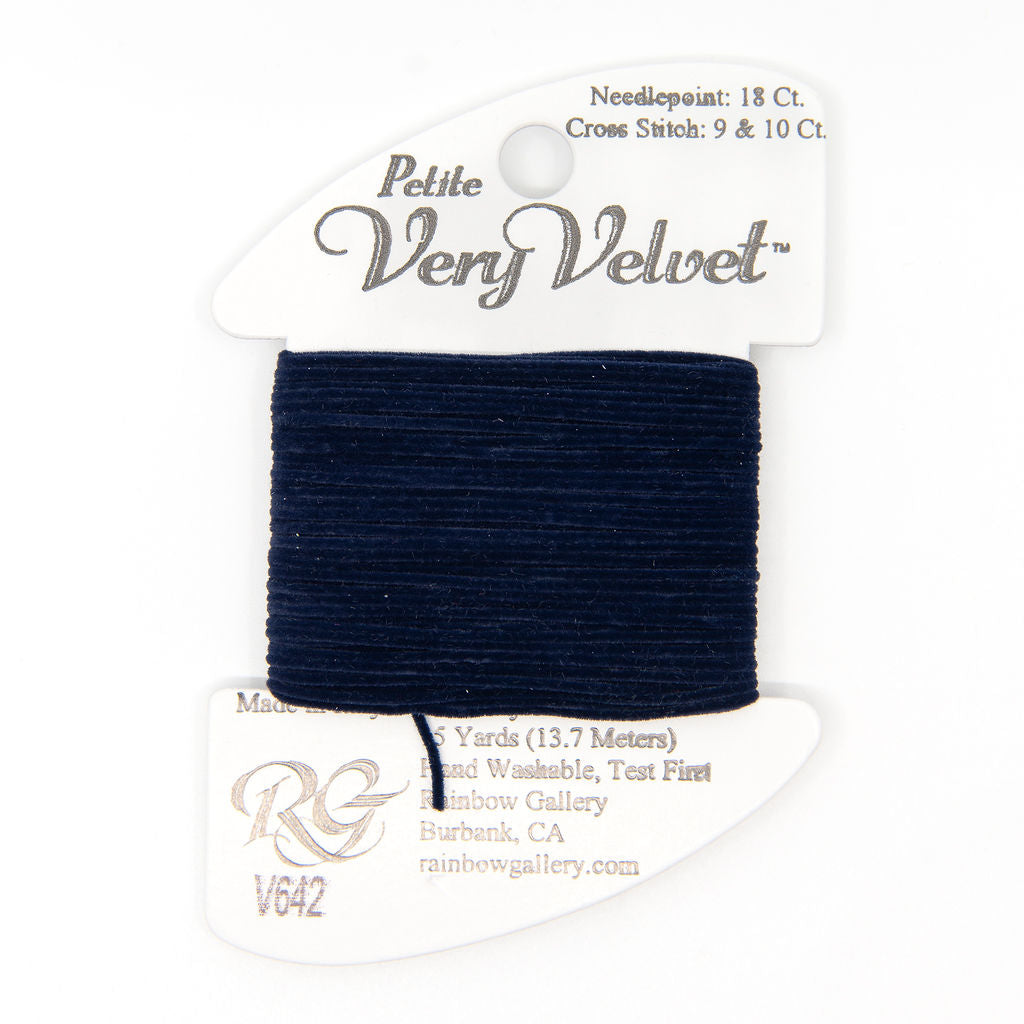 Petite Very Velvet V642 Navy Blue