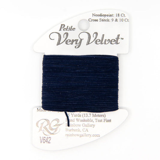 Petite Very Velvet V642 Navy Blue