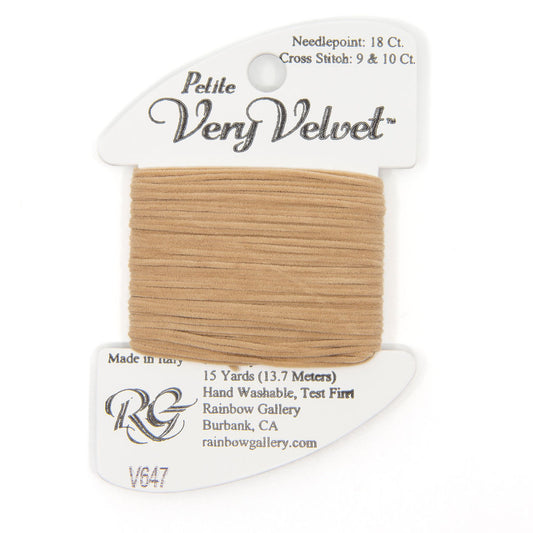 Petite Very Velvet V647 Medium Beige