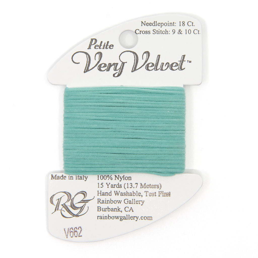Petite Very Velvet V662 Green Aqua