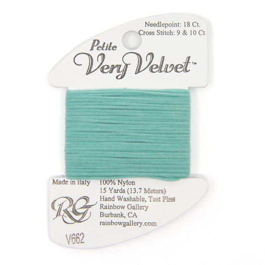 Petite Very Velvet V662 Green Aqua