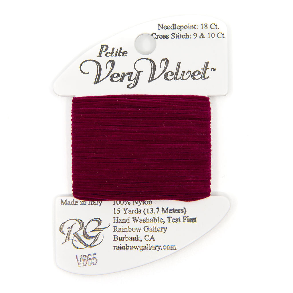 Petite Very Velvet V665 Dark Raspberry