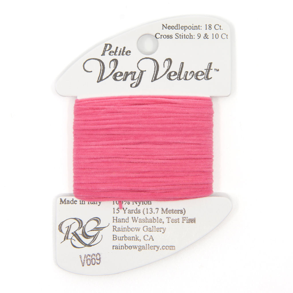 Petite Very Velvet V669 Medium Raspberry