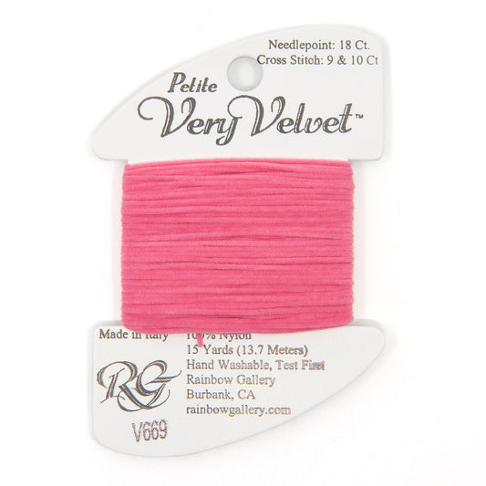 Petite Very Velvet V669 Medium Raspberry