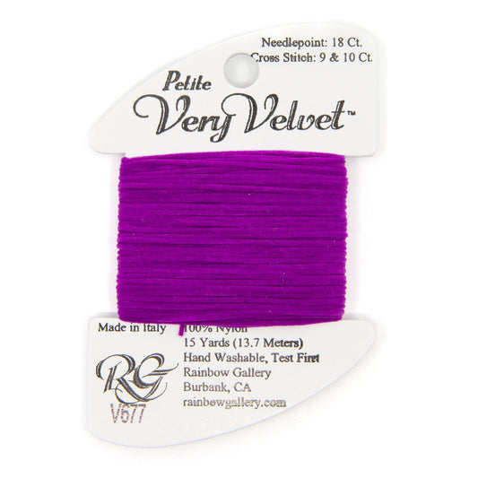 Petite Very Velvet V677 Dark Fuchsia