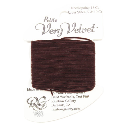 Petite Very Velvet V683 Dark Chocolate