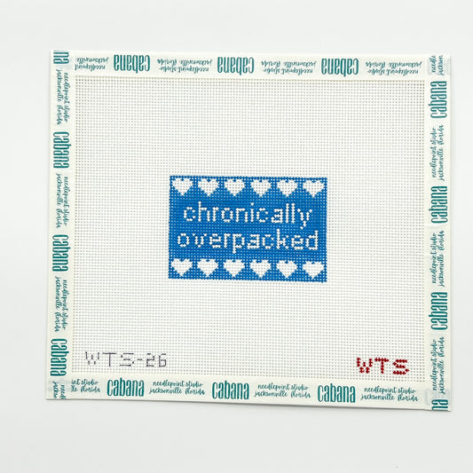 Chronically Overpacked Luggage Tag