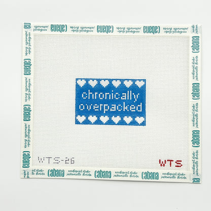 Chronically Overpacked Luggage Tag