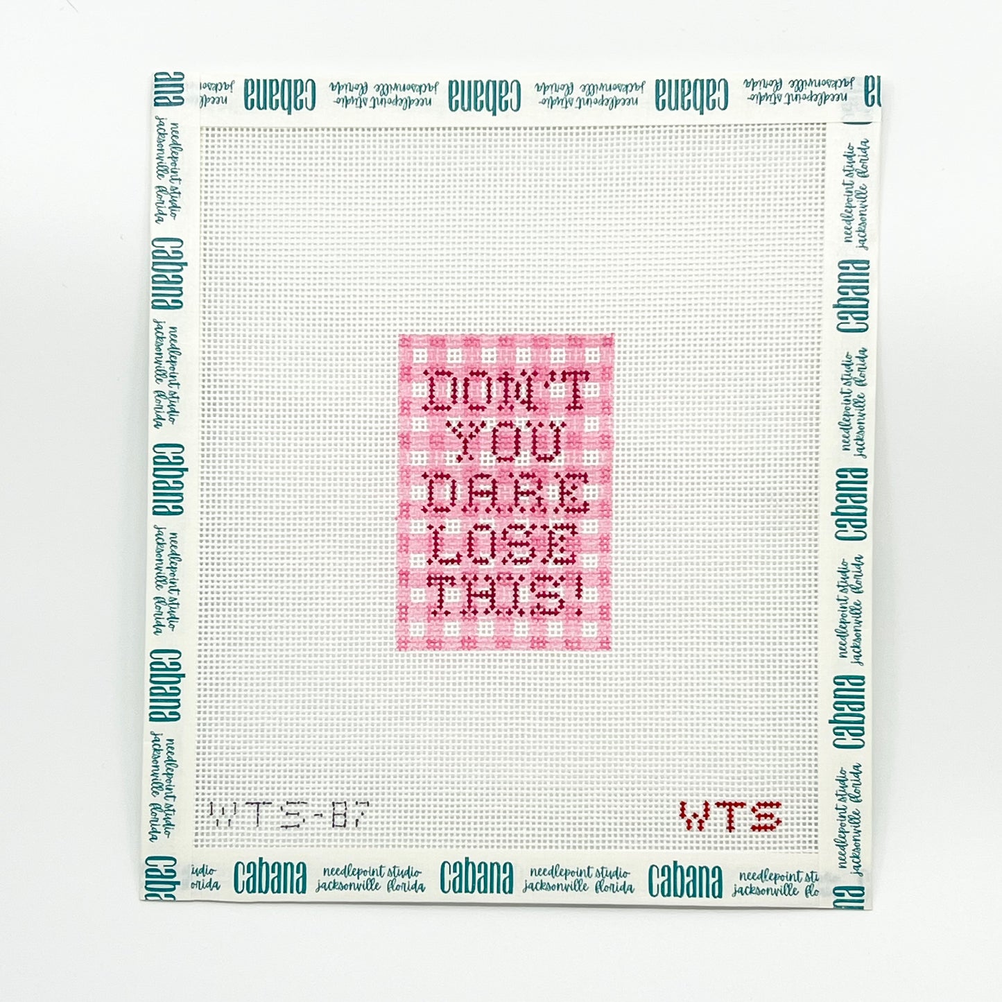 Don't You Dare Lose This Luggage Tag