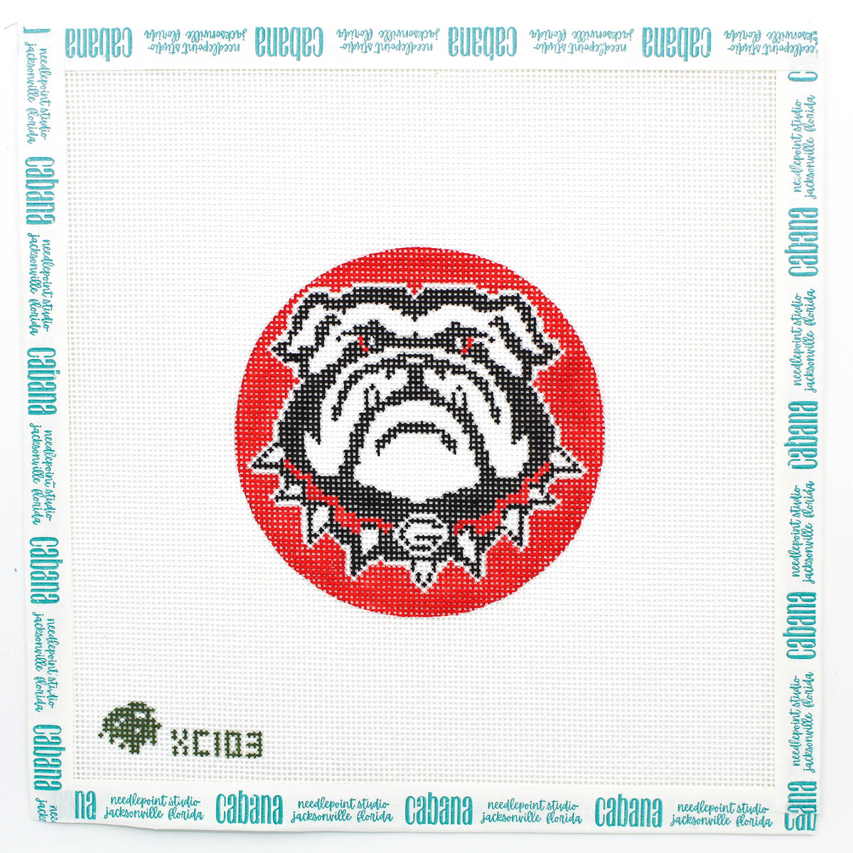 Georgia Bulldog Round