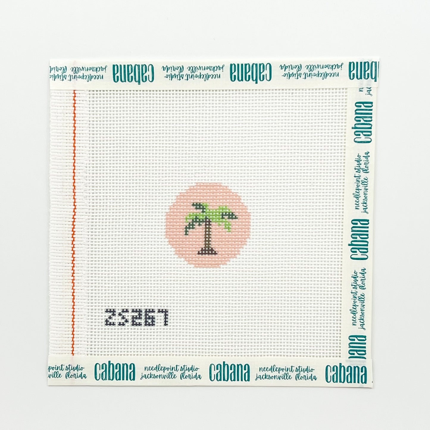 Palm Tree Key Fob - Printed